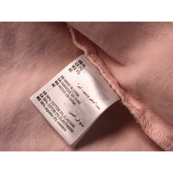 Charter Club Denim Jacket Womens PL Pink Button Front Pockets Cotton Blend Retro - Picture 5 of 13